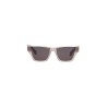 half-circle sunglasses for a stylish and modern