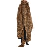 maxi faux fur coat in synthetic