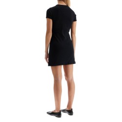 mini contrast frame dress