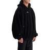 hooded fleece jacket with hood