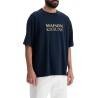 oversized t-shirt with gradient logo