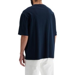 oversized t-shirt with gradient logo