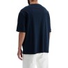 oversized t-shirt with gradient logo