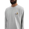 american script crewneck sweatshirt