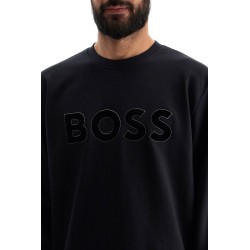 crewneck sweatshirt with logo