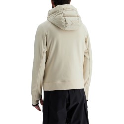 hybrid hoodie in polartec