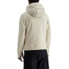 hybrid hoodie in polartec