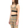 Burberry Top In Check Pattern