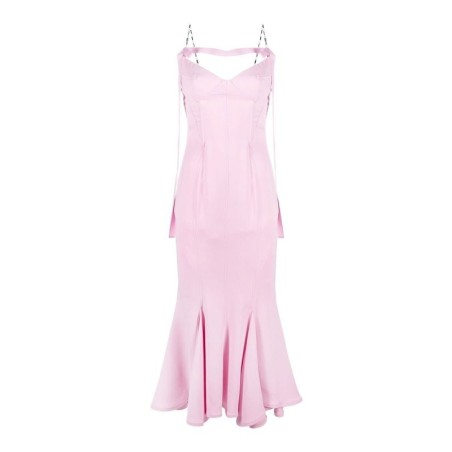 Attico Light Pink ‘Beath’ Dress