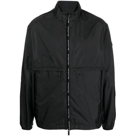 Moncler Sabik Logo-Trim Rain Jacket