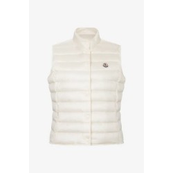 Moncler Liane Down Vest With Stand-Up Collar