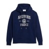 Ami Paris France Hoodie Navy