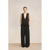 Ami Sleeveless Jacket Black