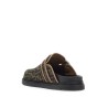 'ff jacquard fabric slip-on