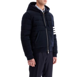 short wool padded jacket