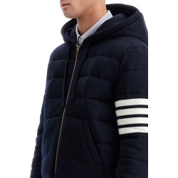 short wool padded jacket