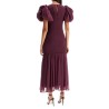 chiffon smock dress