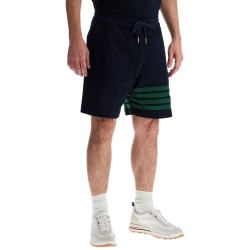 4-bar cotton bermuda shorts