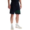 4-bar cotton bermuda shorts