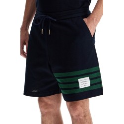 4-bar cotton bermuda shorts