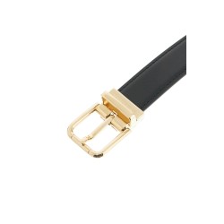 smooth leather dg belt with 8