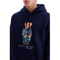 polo bear hooded sweatshirt