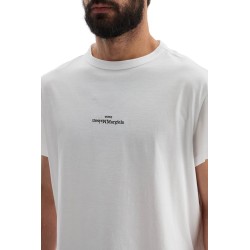 'reverse logo t-shirt with