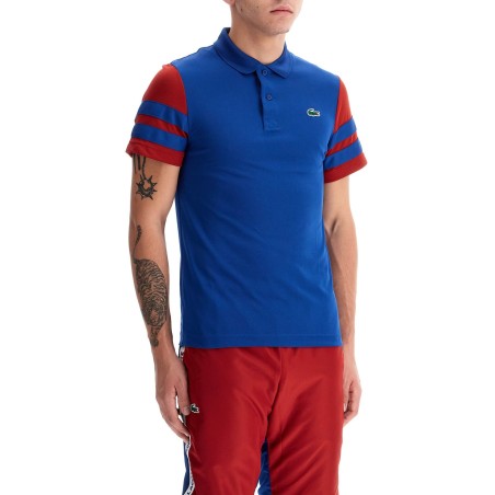 ultra-dry color block sports polo