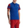 ultra-dry color block sports polo