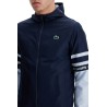 sporty jacket with contrasting sleeves