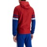 sporty jacket with contrasting sleeves