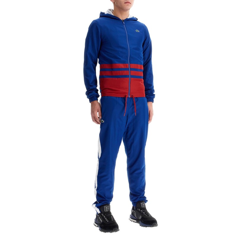 hooded sports tracksuit