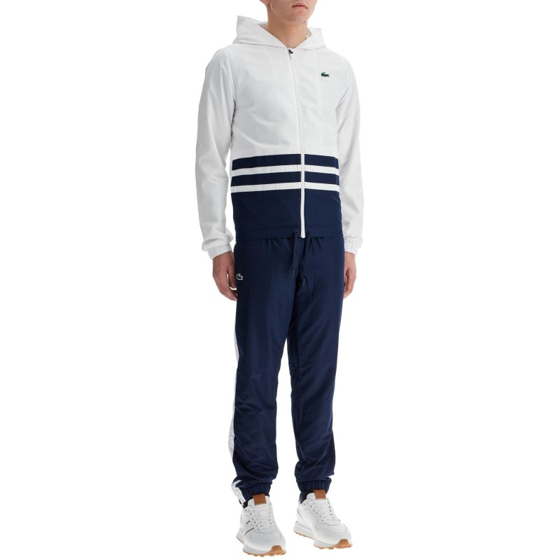 hooded sports tracksuit