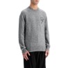 "round neck pullover with dg