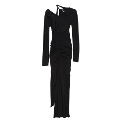 Victoria Beckham Asymmetric Ruched Dress