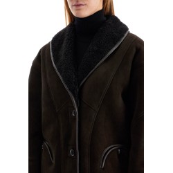 shearling tatoosh coat