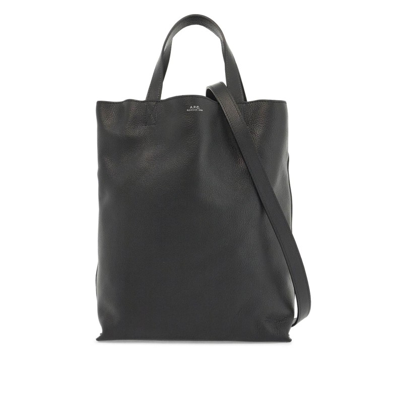 maiko medium leather tote bag