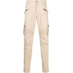 Cargo tapered cotton pants