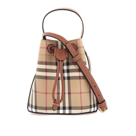 ered\n\ncheckered mini bucket bag