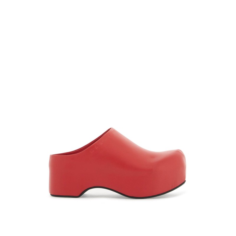 chunky clog sabot with