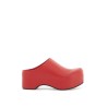 chunky clog sabot with