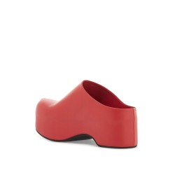 chunky clog sabot with