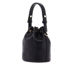 mini t monogram leather bucket bag