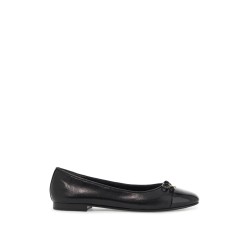 'ballet flats with patent pointed toe