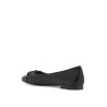 'ballet flats with patent pointed toe