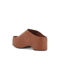 chunky clog sabot with