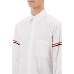 oxford button-down shirt with rwb armbands