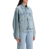 denim dalton balloon jacket with