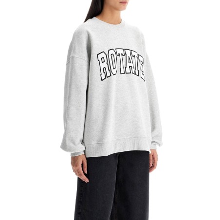 oversized branded sweat