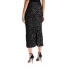 midi sequin skirt in